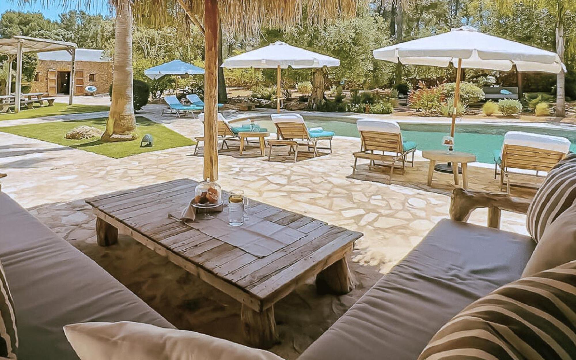 La Finca Agroturismo Can Bet Santa Eularia des Riu Exterior foto