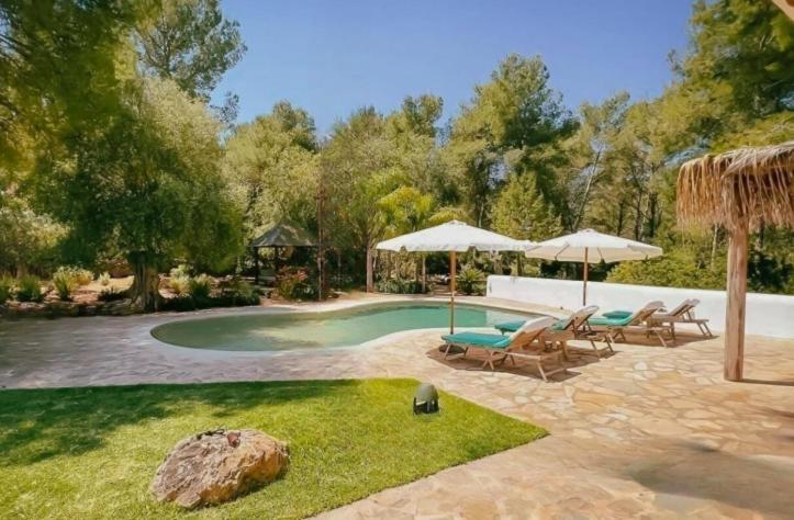 La Finca Agroturismo Can Bet Santa Eularia des Riu Exterior foto